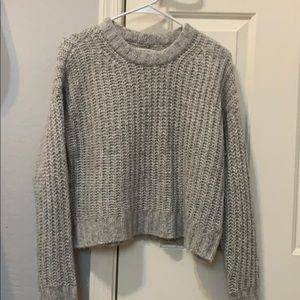 cropped American Eagle sweater